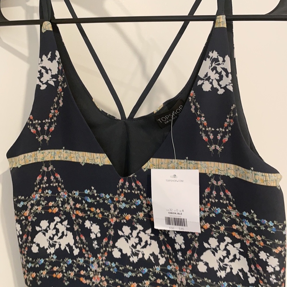 Topshop multicolor , spaghetti strap, blouse - Picture 3 of 3